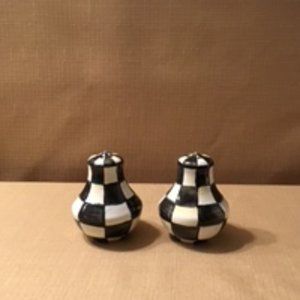 McKenzie Childs Salt & Pepper Shaker Set